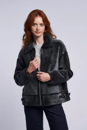 473 Genuine shearling jacket Holiday Special  $590