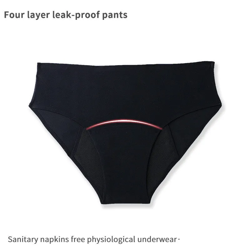 9099 Four Layers Of Comfortable And Leak-proof Physiological Women's Underwear