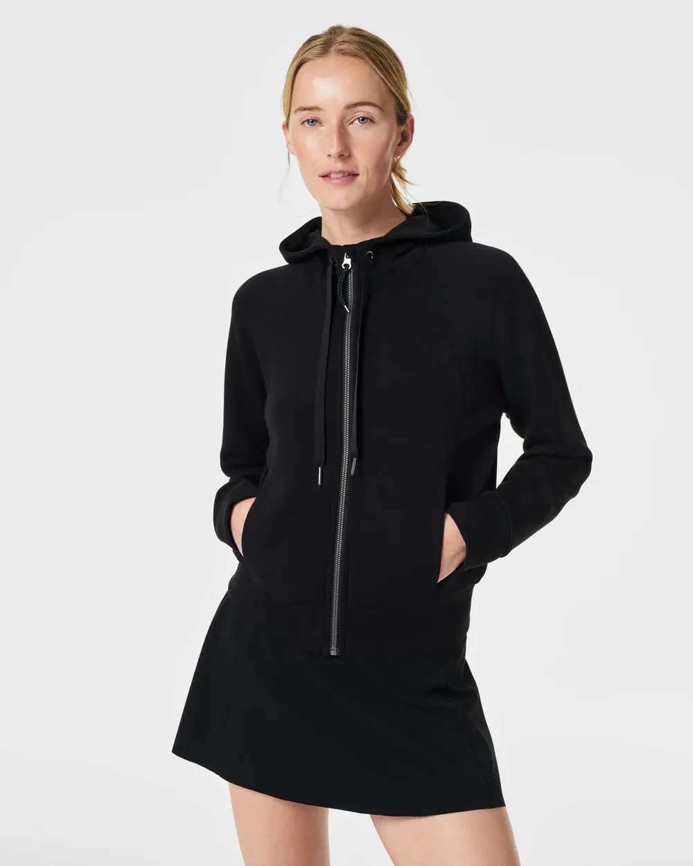 Airessentials Full Zip Hoodie (Very Black)