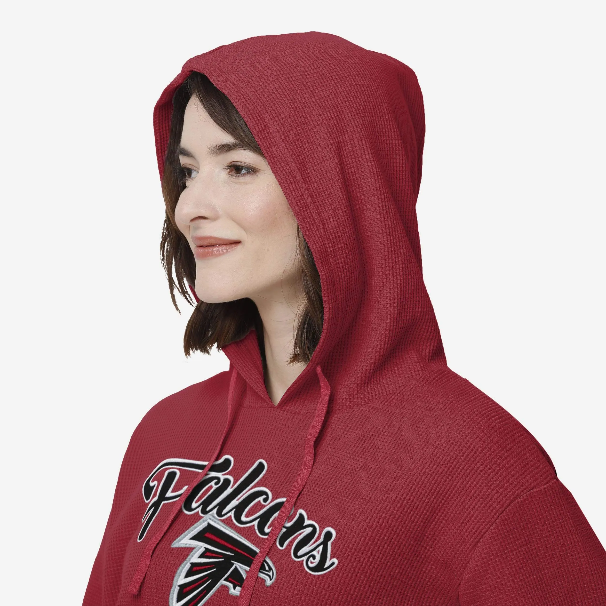 Atlanta Falcons Womens Waffle Lounge Sweater