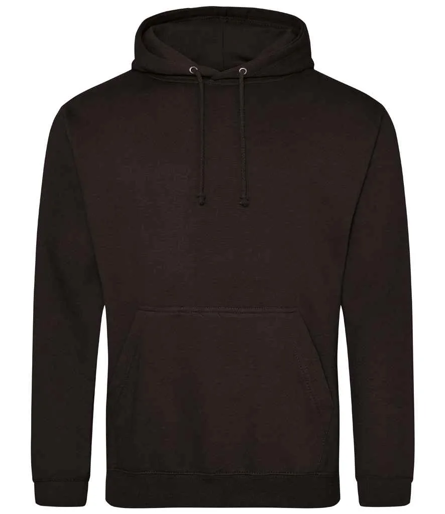 AWDis College Hoodie - Black, White