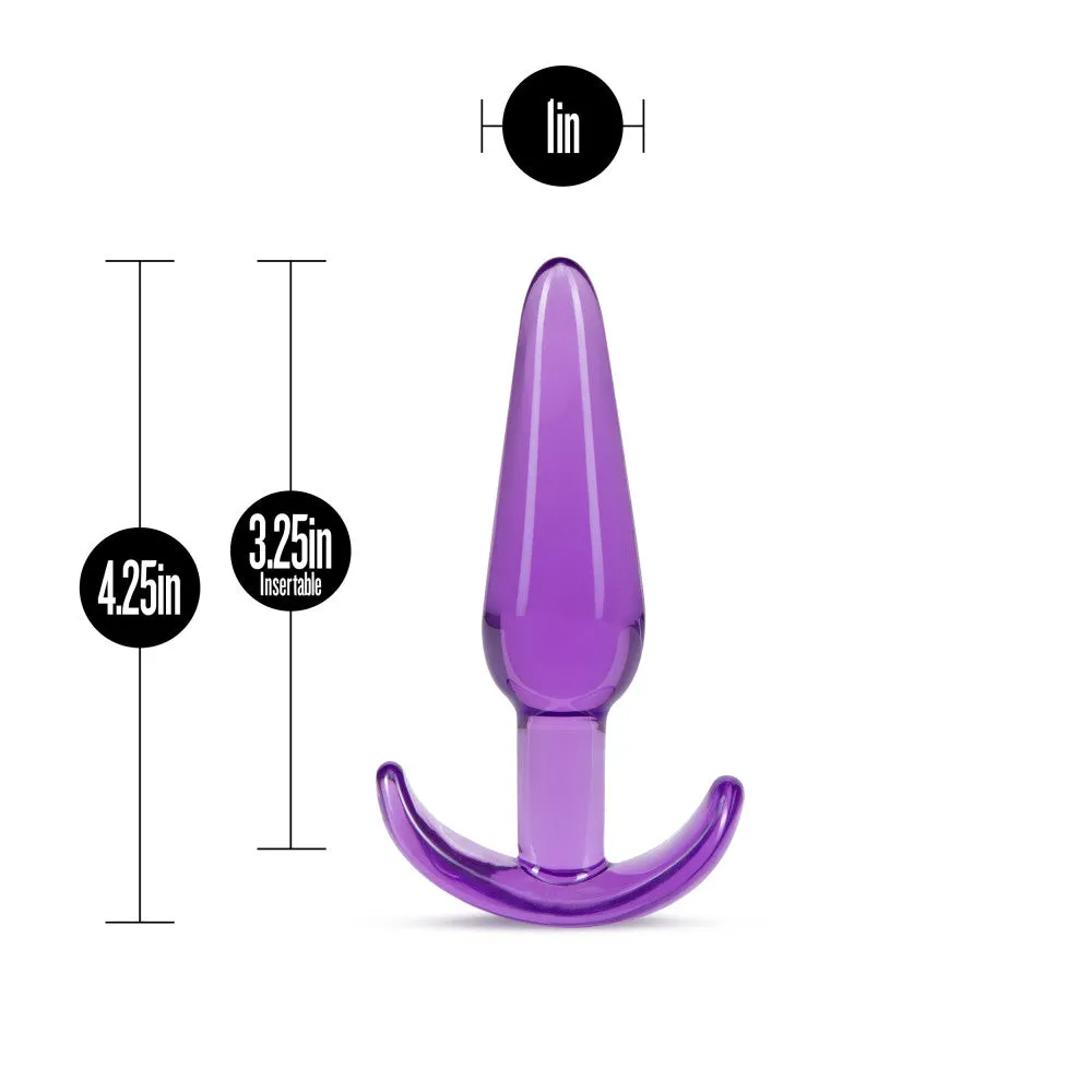 B Yours By Blush® | Slim Blue 4.25-Inch Anal Plug