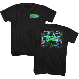 Back To The Future Neonbttf Men's T-Shirt