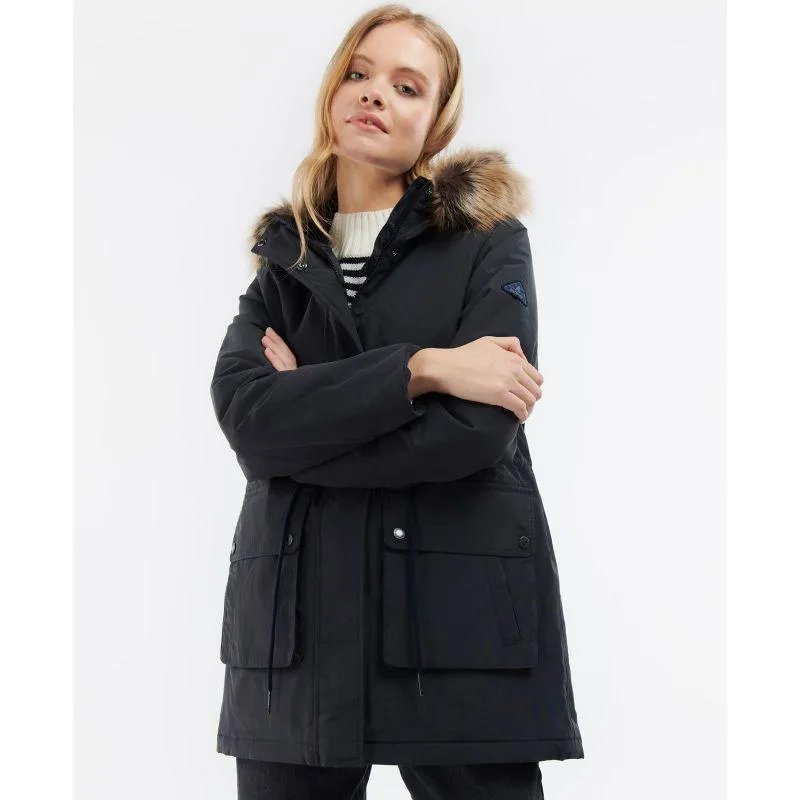 Barbour Ellison Ladies Waterproof Jacket - Dark Navy