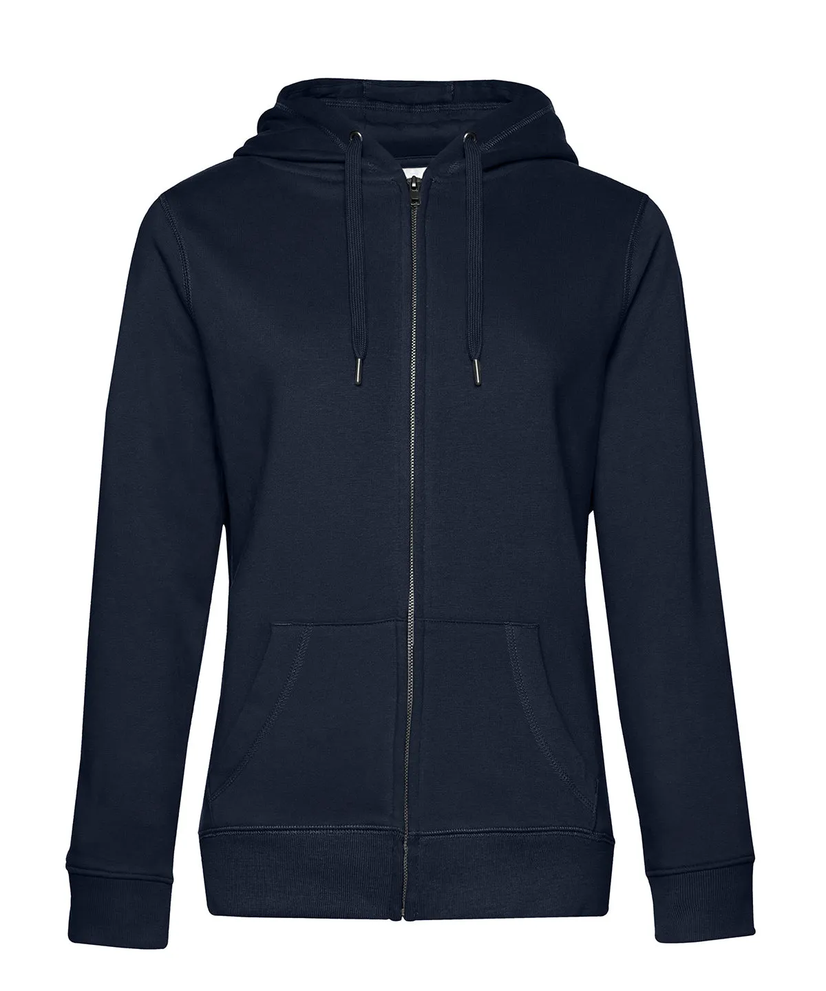 BC Queen zipped hooded | Navy Blue