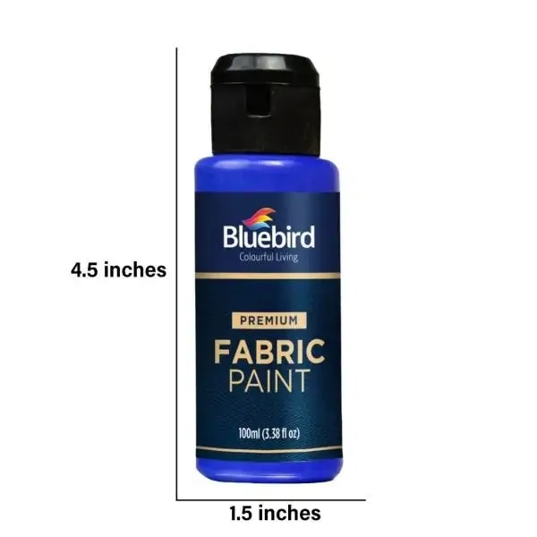 Bluebird Fabric Paints Metallic Shads 100 ml