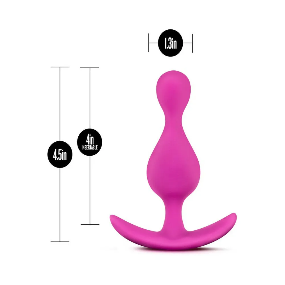 Blush Luxe Explore Silicone Anal Plug Pink