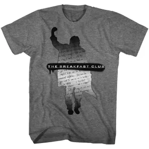 Breakfast Club Silhouette Note Men's T-Shirt