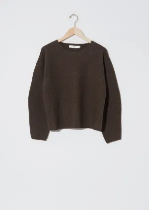 Cashmere & Wool Round Neck Sweater