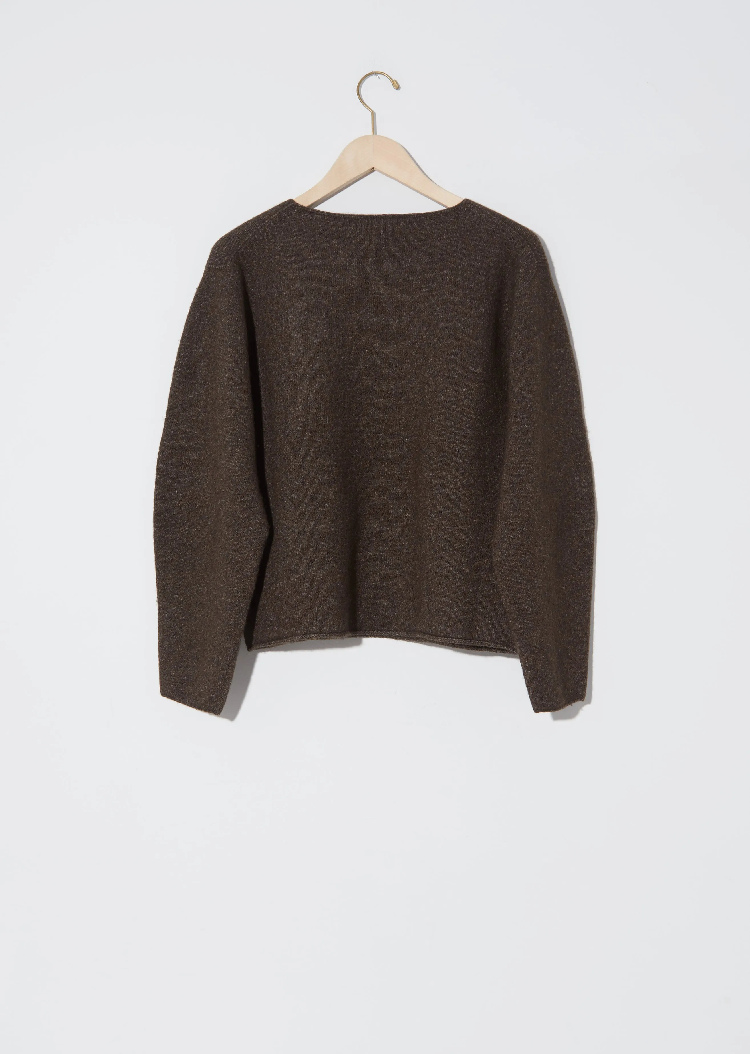 Cashmere & Wool Round Neck Sweater