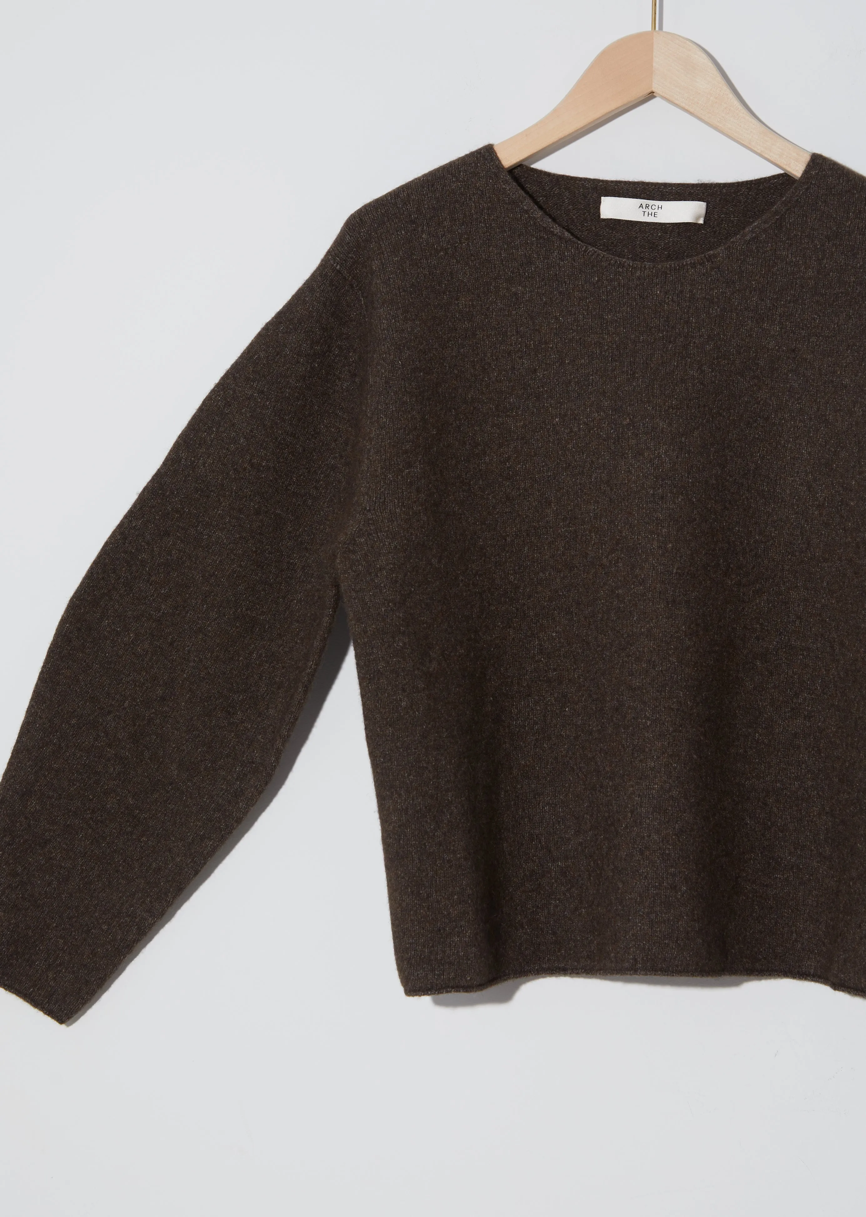 Cashmere & Wool Round Neck Sweater