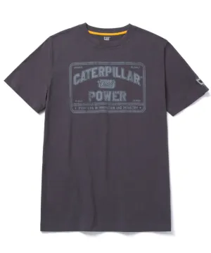 Caterpillar Men's Power T-shirt - Magnet