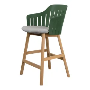 Choice Counter Chair - Wood Base - w/ Seat Cushion