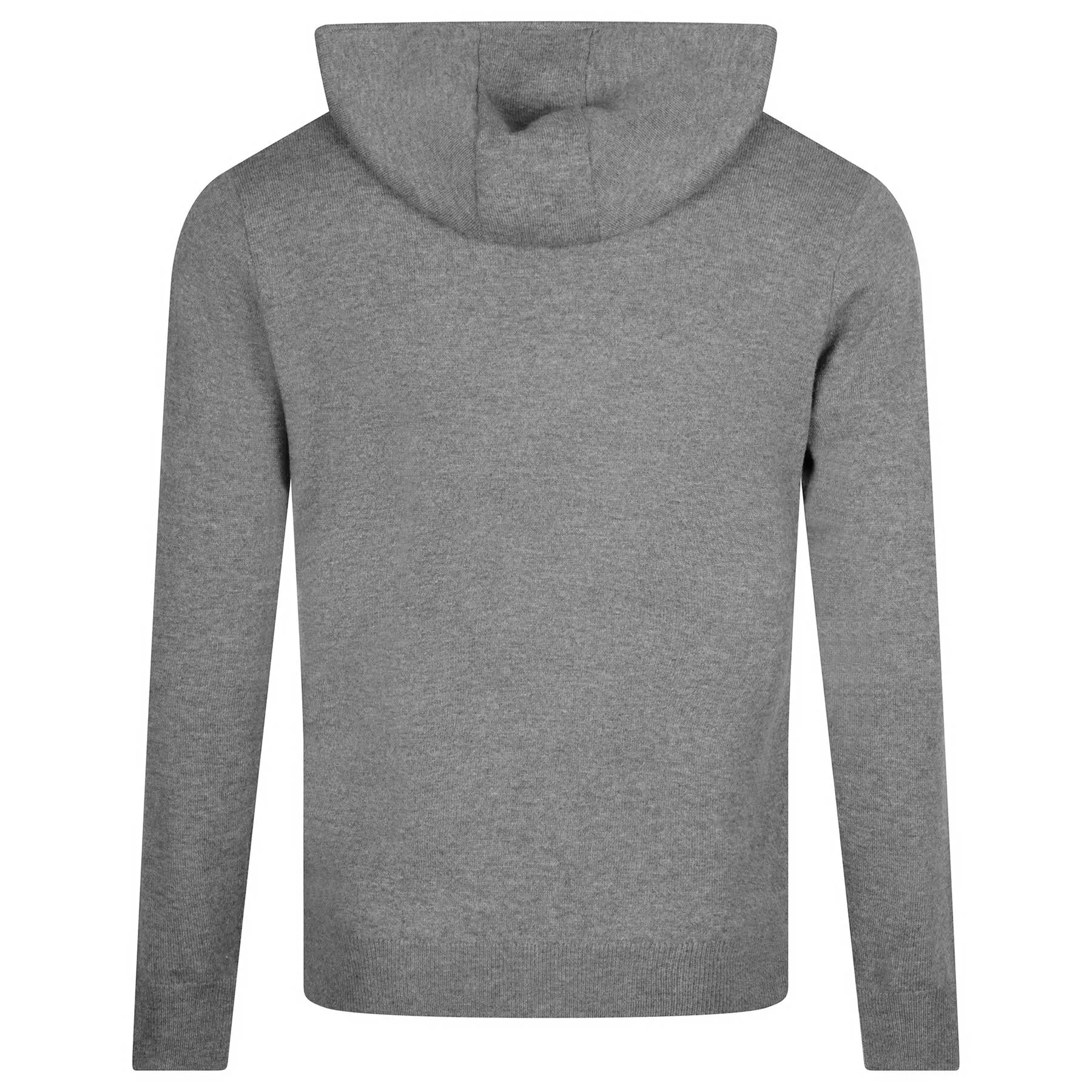 Conway Wool Cashmere Popover Hoodie Gale Grey - AW24