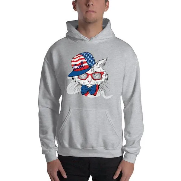 Cool Cat Unisex Hoodie