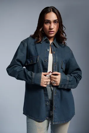 Cosmo Blue Women's Denim Jacket