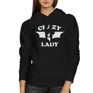 Crazy Bat Lady Black Hoodie