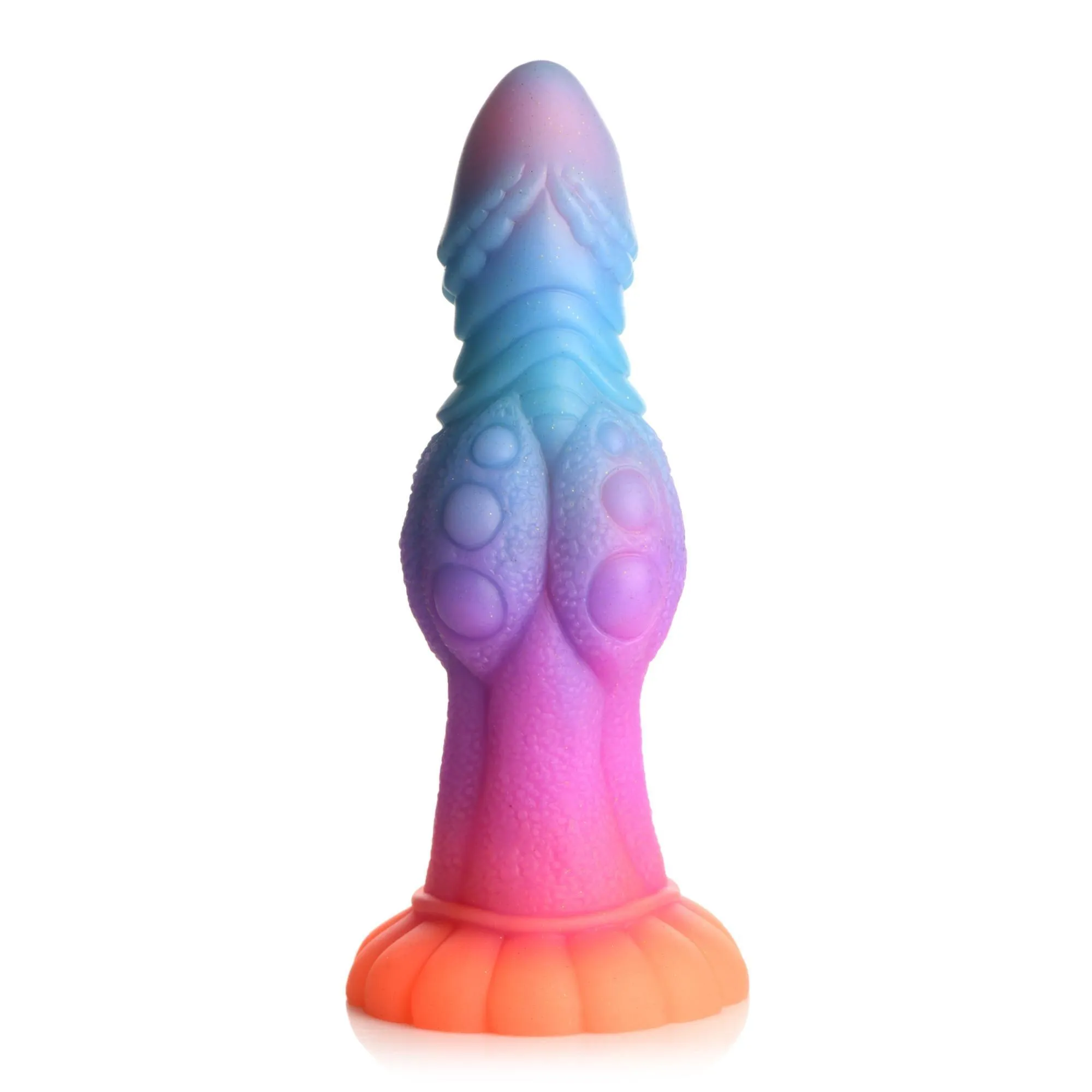 Creature Cocks Galactic Cock Alien Creature Glow in the Dark Silicone Dildo