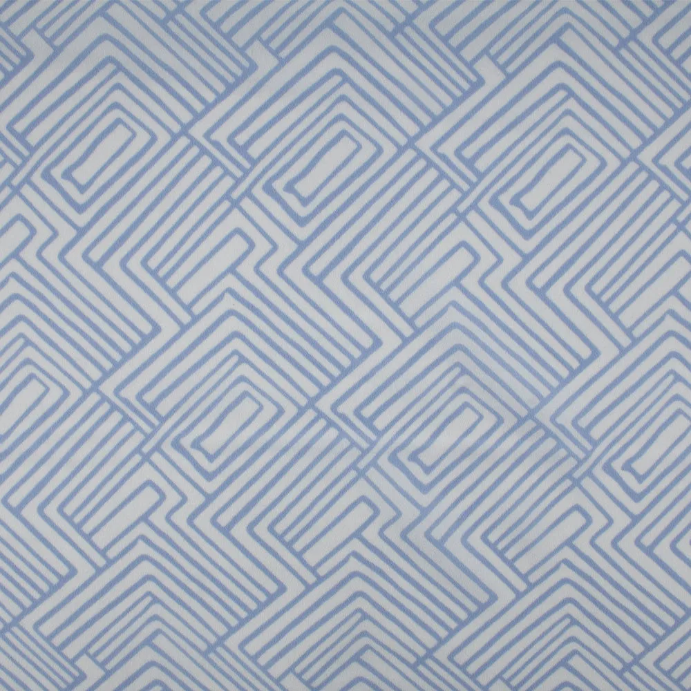 Crepe Print - DELPHINE - Labyrith - Blue