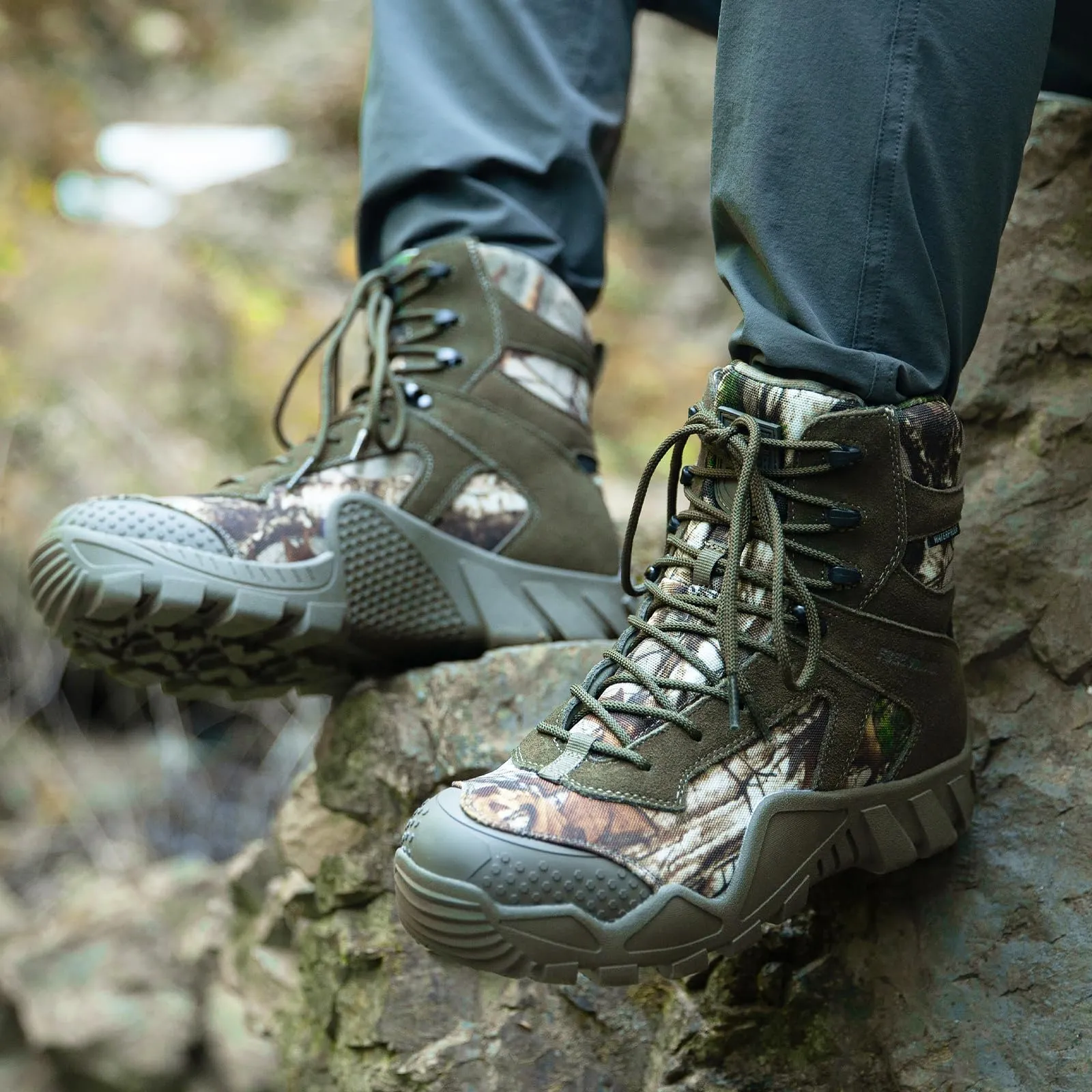 DRAGONBANE 5" Men’s Military Waterproof Working Boots