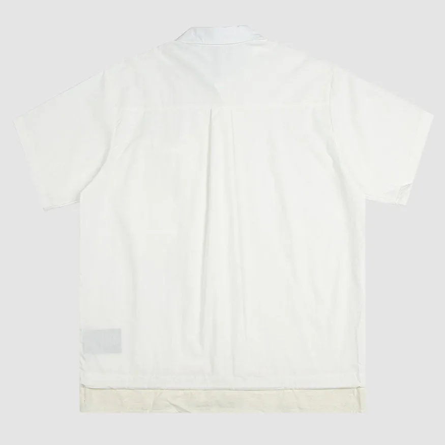 Drawstring Hem Solid Shirts