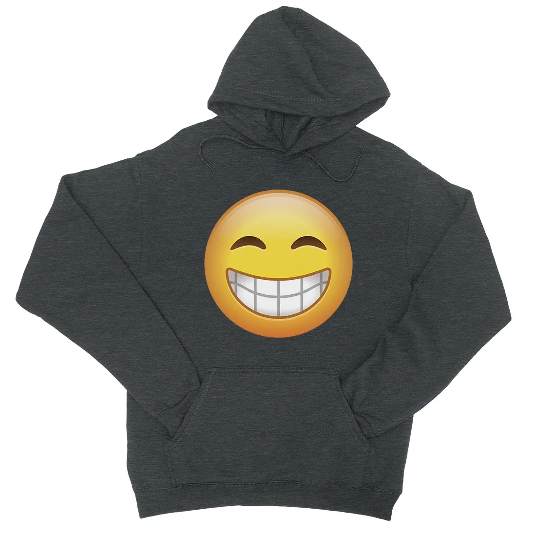 Emoji-Smiling Unisex Pullover Hoodie Wonderful Greatful Friend Gift