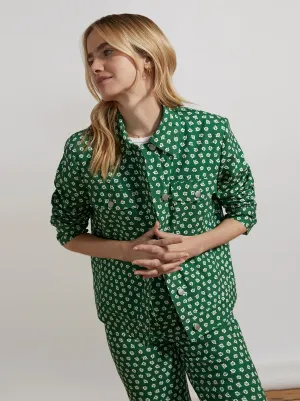 Erico Green Ditsy Floral Jacket