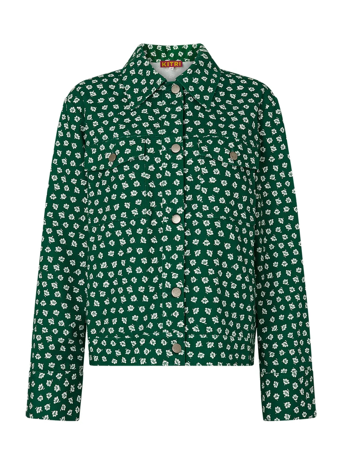 Erico Green Ditsy Floral Jacket