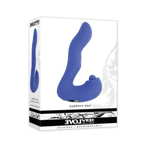 Evolved Tappity Tap Vibrator - Blue