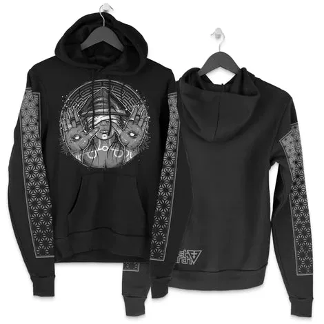 First Earth - Seer Pullover Hoodie - Black/Silver