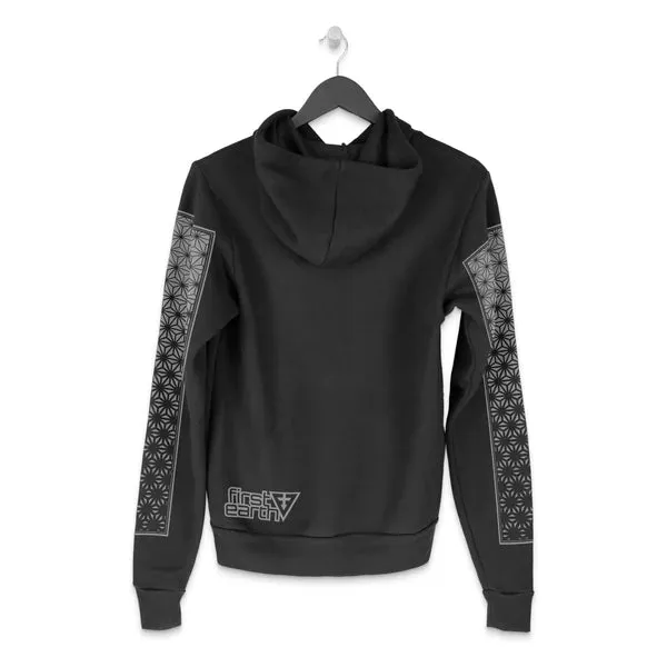 First Earth - Seer Pullover Hoodie - Black/Silver