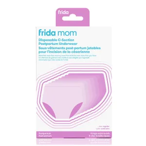 Frida Mom 8-Pack Disposable Postpartum High-Waist Underwear - Regular (28-42 inch Waist)