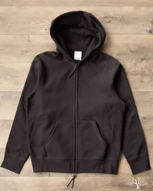 Heavyweight Zip Hoody - Black