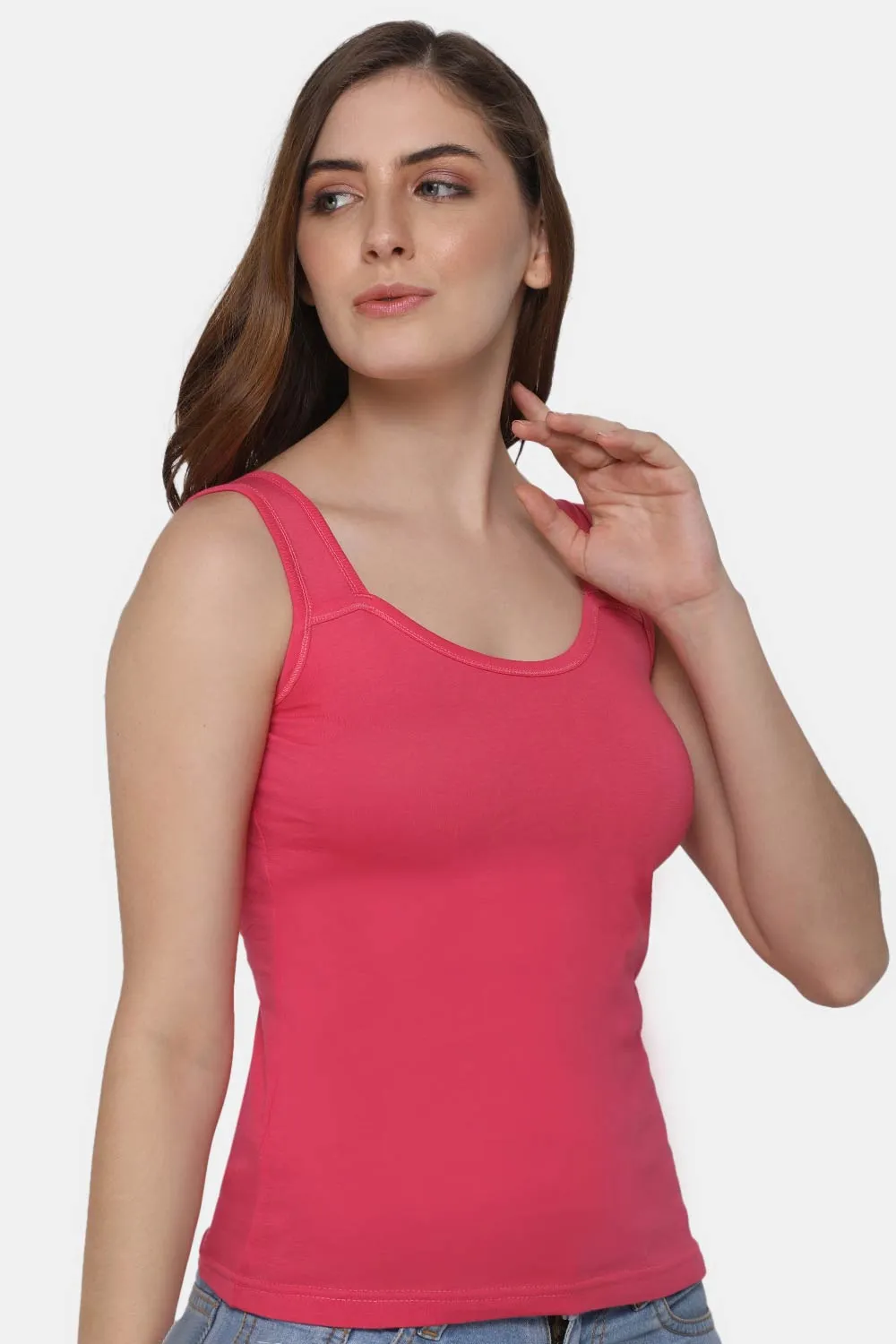 Intimacy Tank-Top In07-Fuchsia