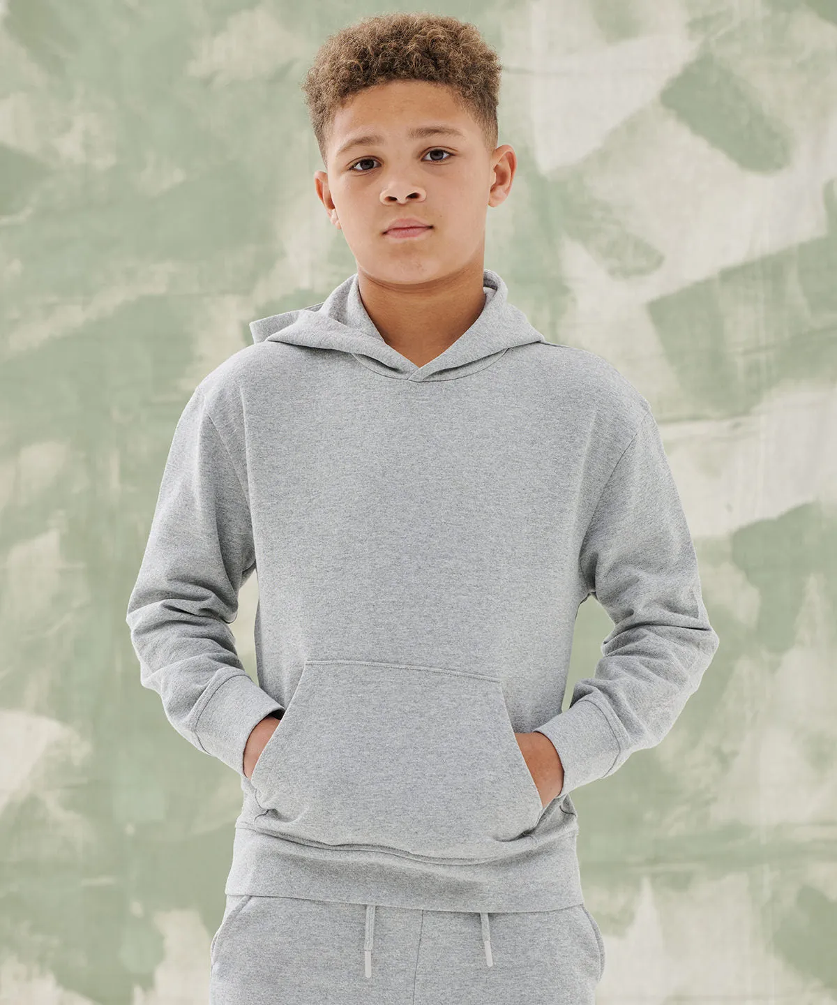 Kids sustainable fashion hoodie | Stone Blue