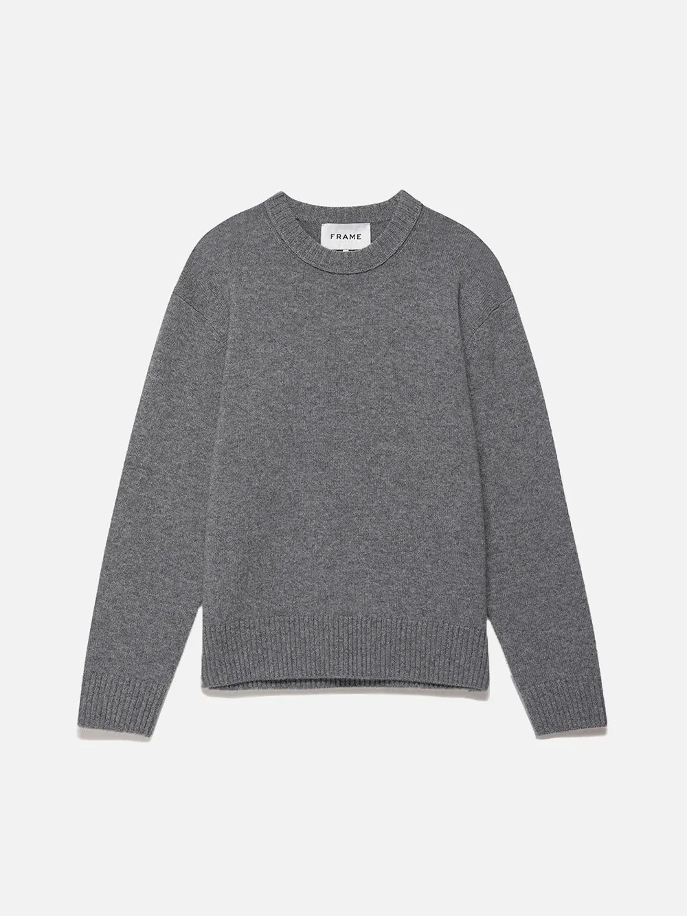 Lightweight Cashmere Sweater -- Gris