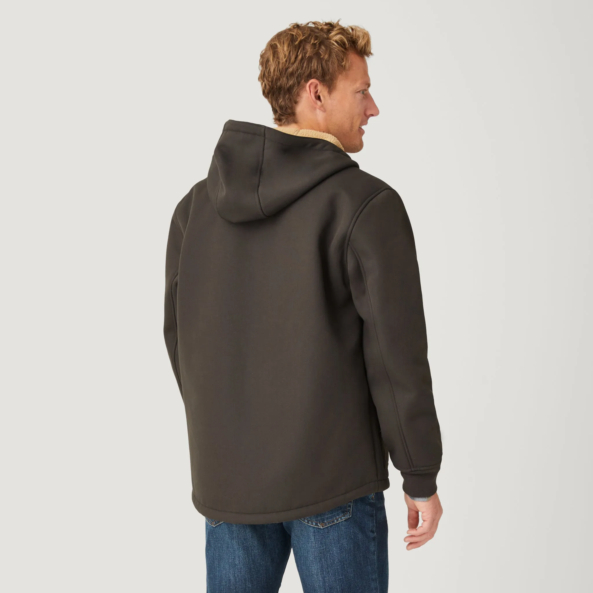 Men's Wind River Burly Canvas Softshell Jacket