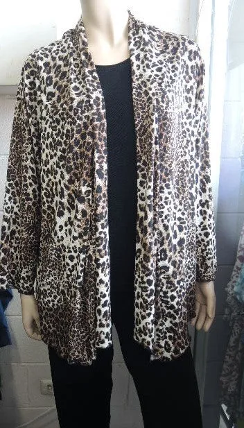 Party Girl Stretch Animal Print Jacket