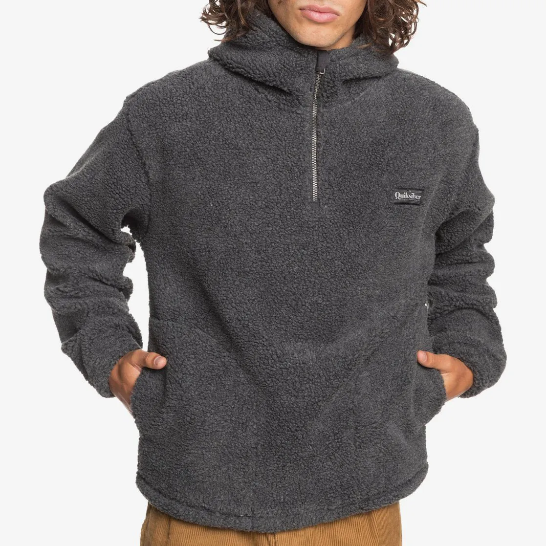 Quiksilver Bogong Gum Half Zip Hoodie