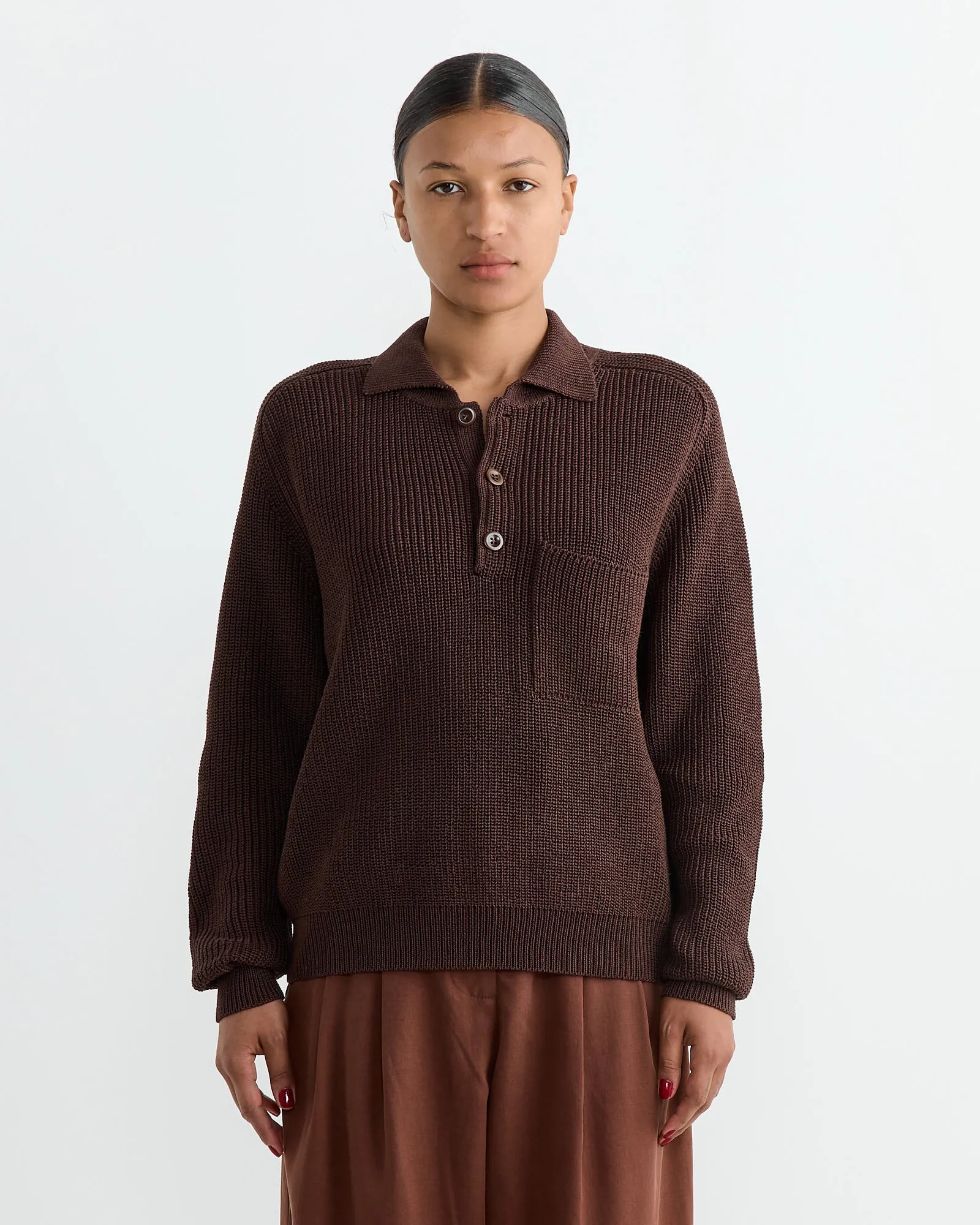 Saatchi Sweater in Chestnut