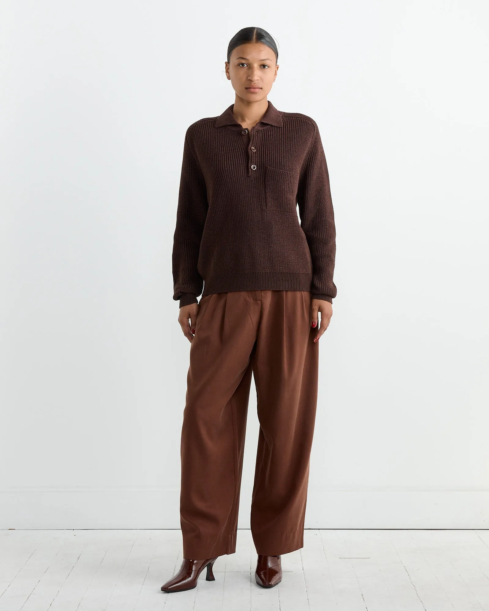 Saatchi Sweater in Chestnut