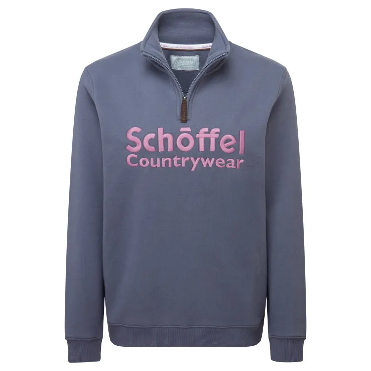 Schoffel Ladies St Issey Sweatshirt - Slate Blue