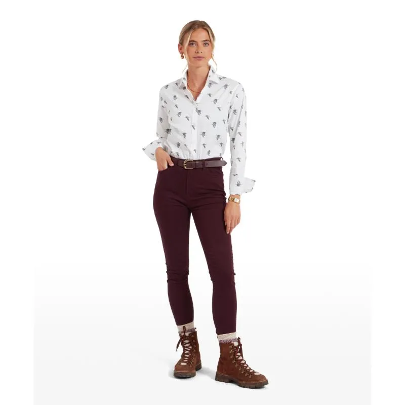 Schoffel Owen Williams Ladies Shirt - Curlew Print