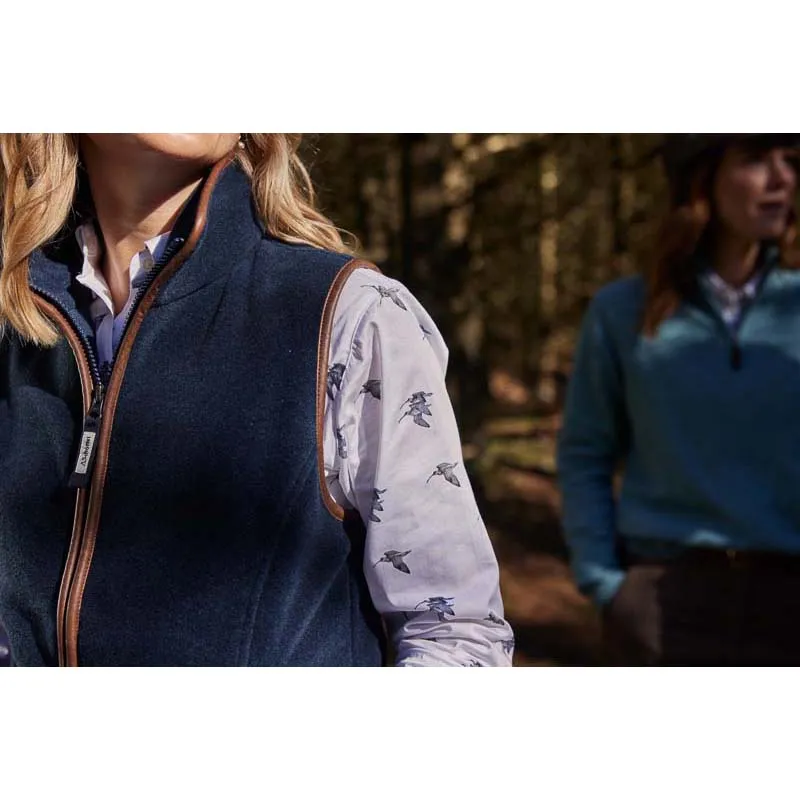 Schoffel Owen Williams Ladies Shirt - Curlew Print