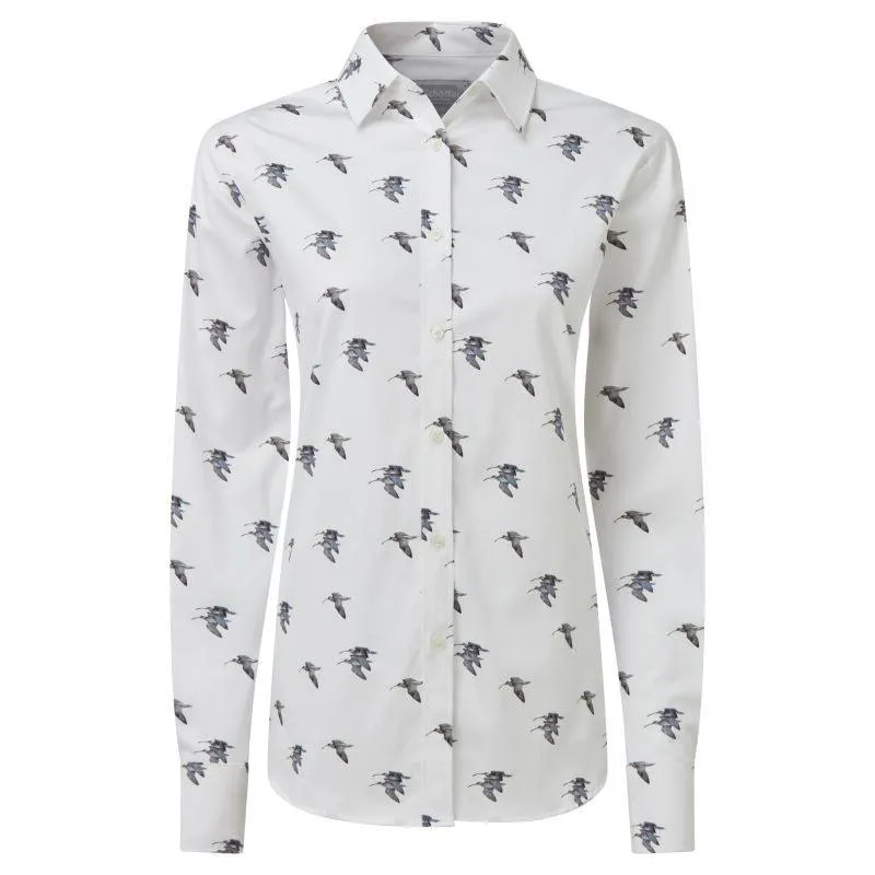 Schoffel Owen Williams Ladies Shirt - Curlew Print