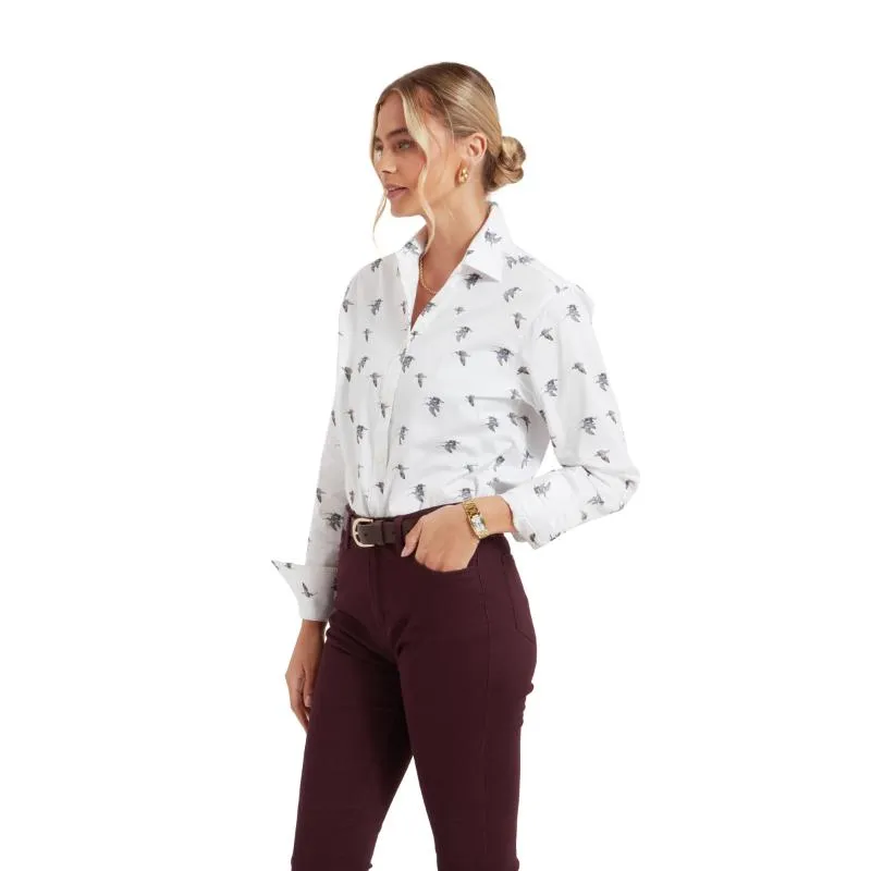 Schoffel Owen Williams Ladies Shirt - Curlew Print