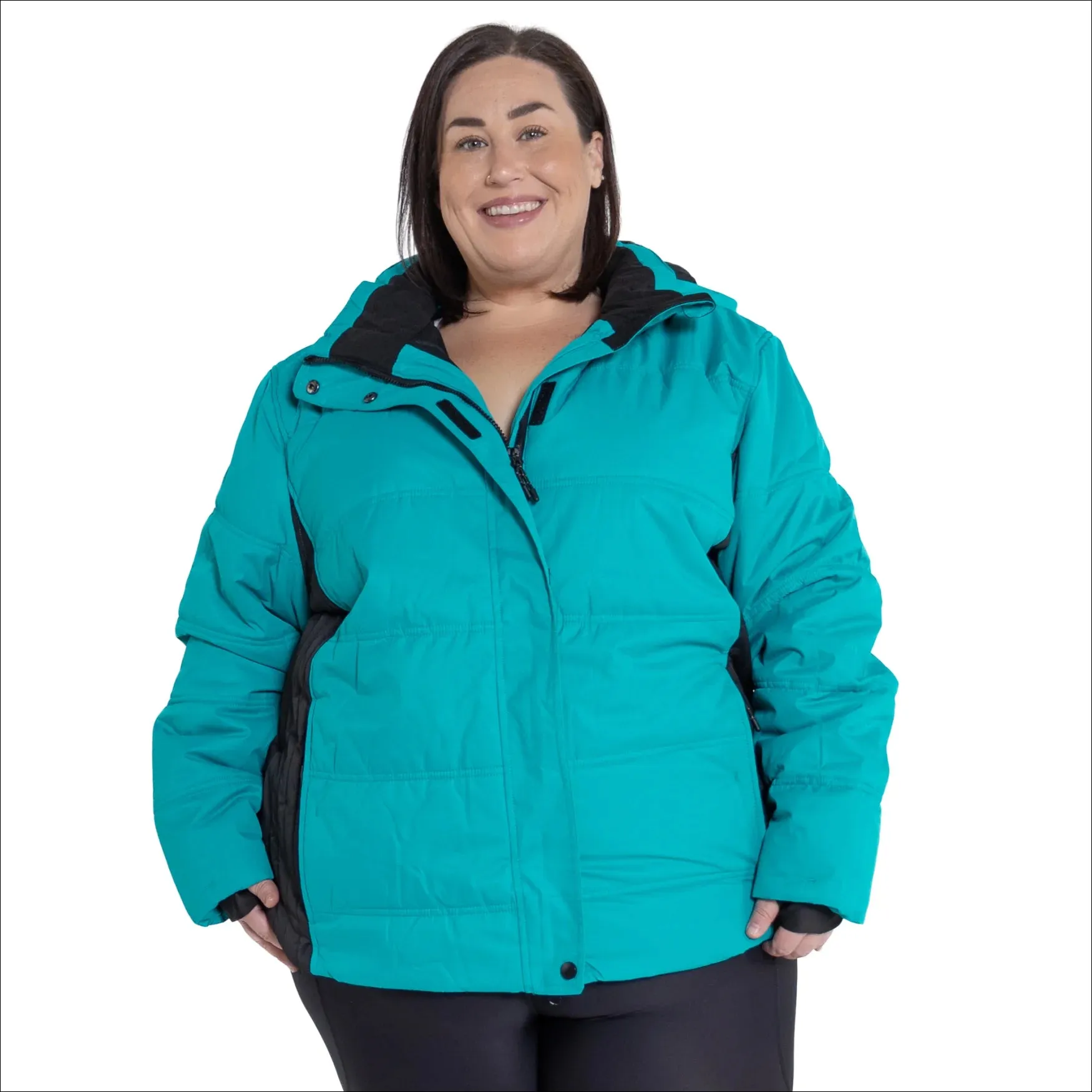 Snow Country Outerwear Womens 1X-6X Plus Size The Aspen Ski Jacket Coat