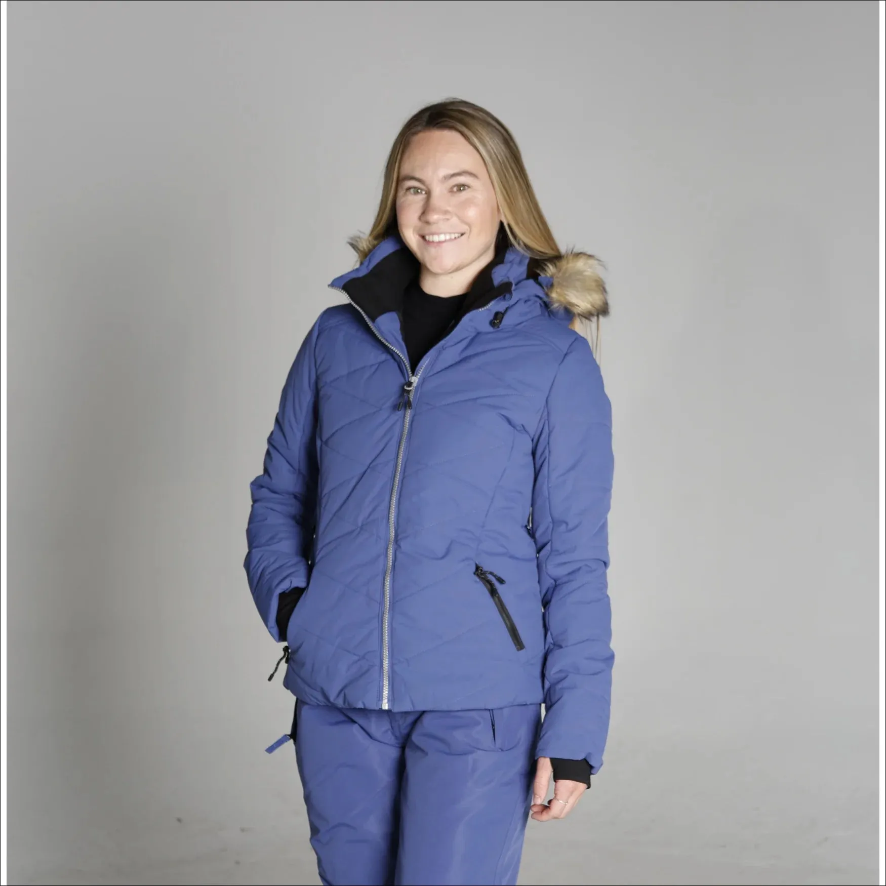 Snow Country Outerwear Womens S-XL Vail Down Alternative Winter Snow Ski Jacket Coat