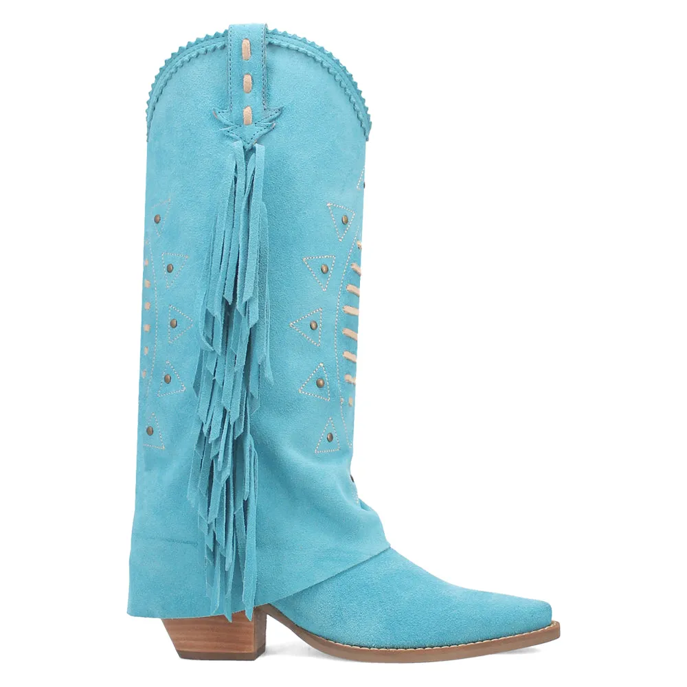 Spirit Trail Studded Snip Toe Cowboy Boots