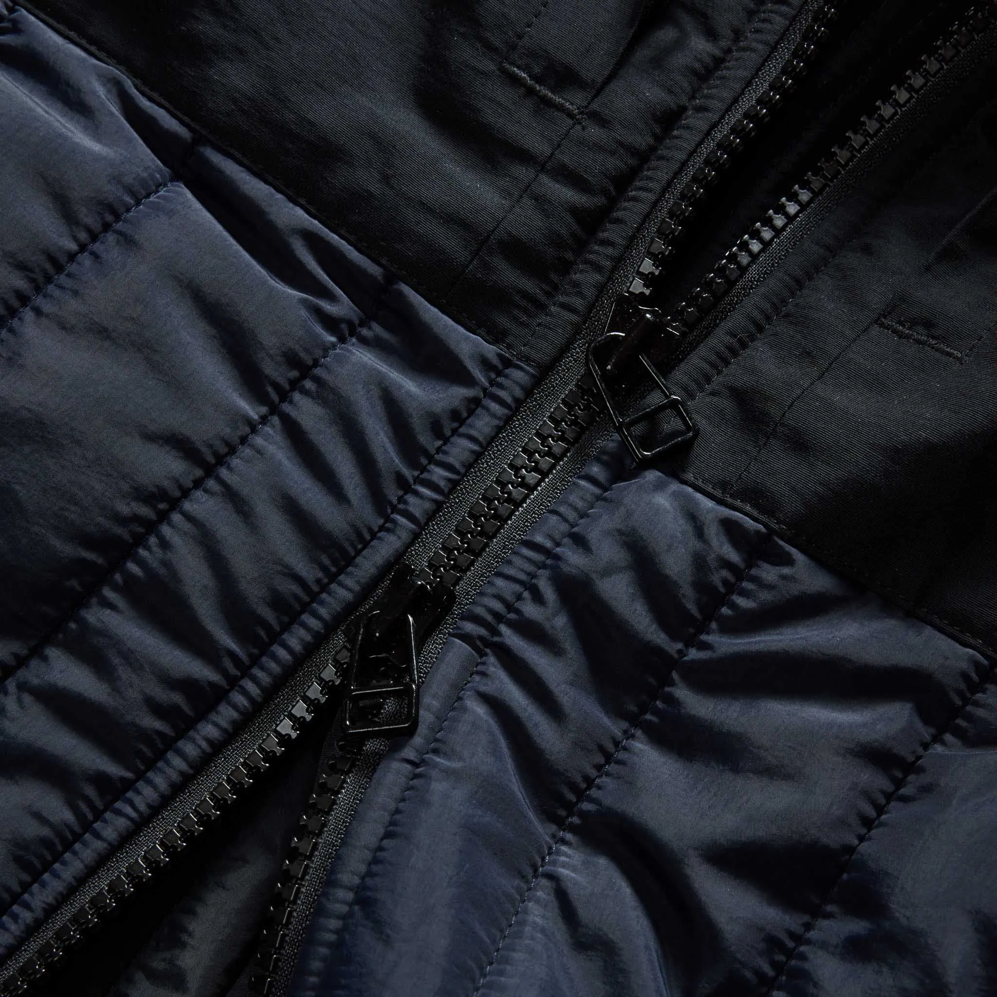 The Ember Jacket in Dark Navy Quilted Nylon